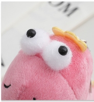 Petites peluches Big Eye dinosaure porte-clés en peluche dragon porte-clés en peluche doux jouets en peluche peluche mini animaux dinosaures