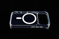 Recycle PC + Bayer TPU + N52 coque de téléphone transparente à forte attraction magnétique pour iphone 17 Pro Max de l'usine d'origine