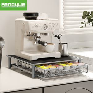 Support de <span class=keywords><strong>capsules</strong></span> de café <span class=keywords><strong>Dolce</strong></span> <span class=keywords><strong>Gusto</strong></span> pour comptoir de bureau avec <span class=keywords><strong>tiroir</strong></span> et étagère de rangement pour dosettes de café - Product Image 1