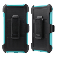 Étui de téléphone antichoc 3-en-1 en TPU pour 15/14/13/12/11 avec design sportif et décoration intégrée