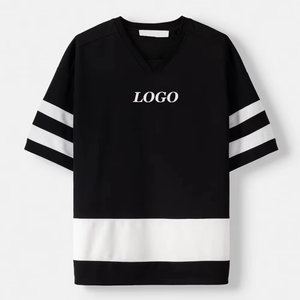 เสื้อยืดคอกลมทรงบ็อกซ์คุณภาพสูง กำลังเป็นที่นิยม ลายตัวอักษร ผ้าคอตตอนหนา 300 กรัม - Product Image 1