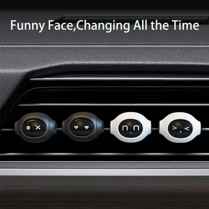 Luxury Plastic Solid <strong>Car</strong> Vent Clip with Natural Evaporation Aromatherapy for Odor Removal Smart Cartoon <strong>Face</strong> Balm Tablets - Product Image 6