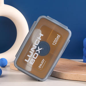 Boîte à lunch en gros pour enfants, conteneur alimentaire anti-fuite avec séparateurs, boîte bento pour le stockage des aliments - Product Image 3