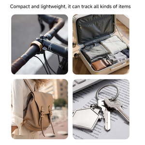 Système double pour traceur compatible iOS Android <span class=keywords><strong>Google</strong></span> Find My, dispositif anti-perte, localisation mondiale - Product Image 6