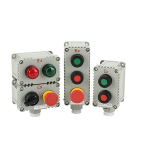 Panel de Control Industrial de Aleación de Aluminio La53 a Prueba de Explosiones con Tres Botones para Automatización - Product Image 4