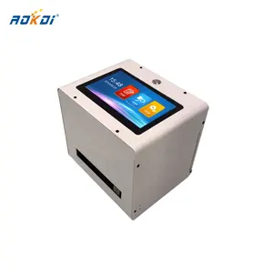AOKDI HM288 small high quality industrial1 Inch expiry date handheld inkjet eco solvent uv cij inkjet printer machine