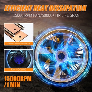 נורות לד לרכב Chenlang איכותיות 420W 40000LM שישה צינורות נחושת סופר בהירות H3 H4 H11 H1 H13 9005 9006 קנבס H7 פנסי חזית - Product Image 6
