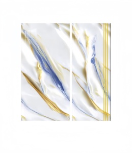 SPG Guangdong Collezione Premium Moderna Piastrella in Gres Porcellanato per Scale Effetto Corpo Pieno 470x1200 10MM Gradino Monopezzo Smalto Placcato Oro - Product Image 5