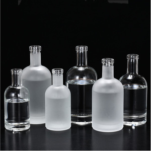 100ml smerigliato trasparente 200ml 500ml 700ml bottiglie di vino <span class=keywords><strong>e</strong></span> Vodka sughero sigillato per Tequila utilizzare la conservazione del vino ghiacciato - Product Image 3