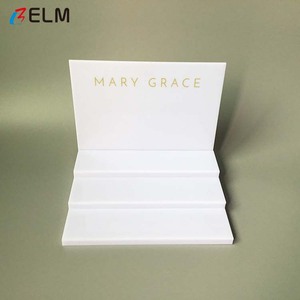 Tùy chỉnh Kem Son môi thân thiện với môi <span class=keywords><strong>3</strong></span>-tầng truy cập hàng đầu hiển thị đứng trắng đúc chất lượng <span class=keywords><strong>Acrylic</strong></span> đánh bóng bề mặt ELM thương hiệu - Product Image 3