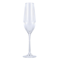 Flûtes à champagne en verre en gros, verres à toast pour fêtes, verrerie durable avec logo personnalisé pour services de traiteur