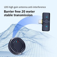 Microphone sans fil Q81, mini portable intelligent avec réduction de bruit et étui de charge, microphone sans fil professionnel