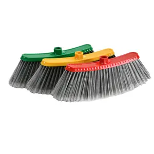 Di alta qualità scopa di plastica 10cm lungo pet setola spazzola cinese per lucidatura e rimozione della ruggine spazzola ruota