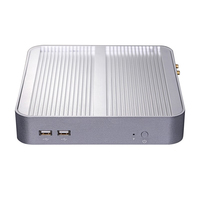 PC Mini Tanpa Kipas Terbaru Win10 Core I5 4200u Komputer Grafis Desktop HD VGA Mini PC