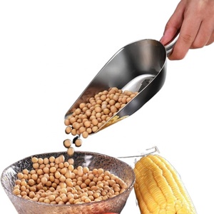 Stainless Steel 316 Ice Shovel 250g Scoop Flour Candy Grain Bar Pet Litter Animal Feeder Lifeboat Bailer <b>Yacht</b> Boat Hardware - Product Image 5