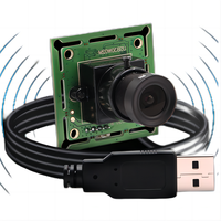 Módulo de cámara VGA USB de 0.3MP 640x480 60FPS 32x32mm 26x26mm cámara de video USB