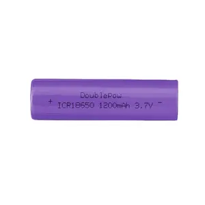 중국 저렴한 전기 장난감 자동차 18650 3.7v 1200mah 리튬 이온 충전 충전식 리튬 이온 배터리