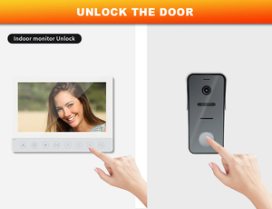 Sistema de Videoportero Analógico de 1000TVL para Apartamentos, Villas y Seguridad del <span class=keywords><strong>Hogar</strong></span> - Product Image 6