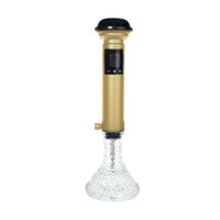 Chicha électronique Omni Hookah, version améliorée, développement exclusif, bouton tactile, éclairage LED, corps en aluminium, chicha en métal