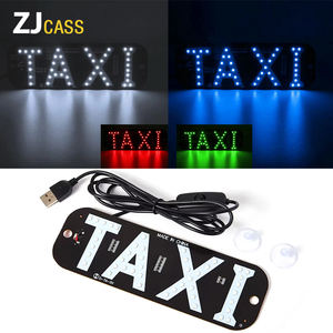 Panel <span class=keywords><strong>de</strong></span> Luz LED Indicadora Letrero <span class=keywords><strong>de</strong></span> Advertencia para Interior <span class=keywords><strong>de</strong></span> Coche Luz para Taxista USB con Interruptor - Product Image 6