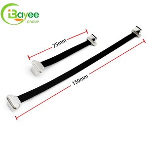 90° Angled Besign Bendable Type-C USB Connector <b>Accessories</b> Bi-directional Flexible Flat Cable Connector for Tablet <b>Computer</b> - Product Image 3