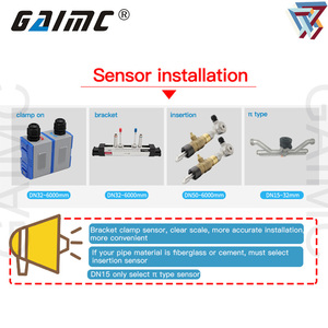 GUF120A-W Clamp-on <b>Water</b> Wall-mounted Ultrasonic <b>Flow</b> <b>Meter</b> W - Product Image 5