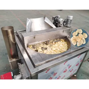 Friteuse au gaz, équipement professionnel pour la friture des frites et poulet, expédition à la chine