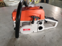 POWERTEC grosir 49.3cc gergaji rantai bensin 1800W gergaji mesin pemotong kayu 5200
