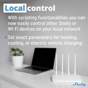 Shelly Pro 3EM (120A) Wi-Fi LAN 3 fazlı akıllı enerji ölçer 2 yönlü tüketim ev otomasyon Bluetooth ağ geçidi Alexa Google ev - Product Image 6