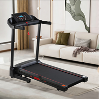 Caminadora Plegable Integrada, Sin Instalación Adicional, Ligera, Silenciosa, de Doble Uso, para el Hogar, Sala de Estar, Gimnasio Pequeño, Equipo de Fitness