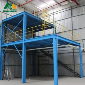 Heavy Duty Storage Rack Support Mezzanine Floor System Attic Rack For Warehouse Storage Steel Platform