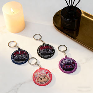 Gantungan Kunci PVC Lunak Desain Kustom Cetak UV Grosir, Laris Manis, llaveros Personalizados Charms - Product Image 1