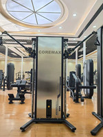 Entrenador multifuncional de alta calidad para uso doméstico, equipo de entrenamiento multifuncional montado en la pared para gimnasio