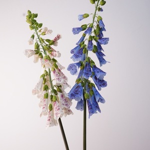 Fiori Artificiali di <span class=keywords><strong>Digitalis</strong></span> Realistici in Lattice Fatti a Mano per Matrimoni, Halloween e Decorazioni Murali - Festa della Mamma - Product Image 2