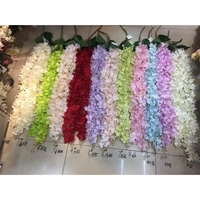 LUYI Rumput Pampas Delphinium Hyacinth Buatan Berumbai, Tangkai Besar, Dekorasi Rumah & Pernikahan - Semi-manual