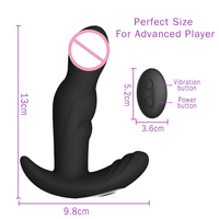 Jouets anaux de grande taille pour hommes, masseur de prostate et vibrateur anal rotatif, énormes plugs anaux pour hommes et femmes, jouets sexuels anaux