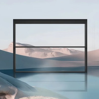 Ventanas Elevables Eléctricas de Último Diseño, de Aluminio y Vidrio, Residenciales, con Control Remoto, Automáticas, Verticales, para Baño y Sala de Estar