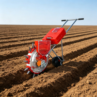 Semoir manuel portable chinois pour haricots et maïs, machine à fertiliser réglable, haute productivité, pour usage agricole