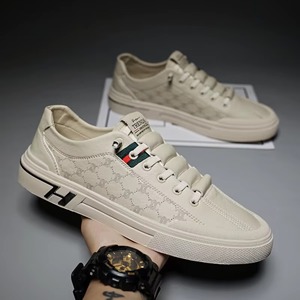 Chaussures de sport à lacets confortables de haute qualité pour hommes, nouveau design, chaussures de marche sportives, tendance de la mode, chaussures décontractées pour hommes - Product Image 5