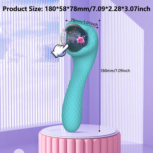 Заводская распродажа, двойной электрический плазменный шаровой вибратор, отрицательный ионный стимулирующий бесшумный Вибрационный массажер - Product Image 6