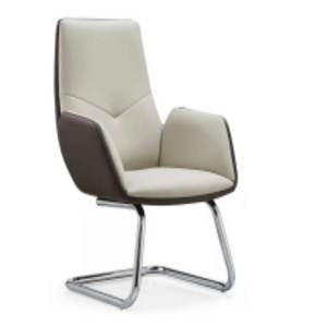 Chaise de bureau en cuir moderne et confortable avec accoudoirs et dossier 37731-6720A 37731-6720B 37731-6720D - Product Image 5