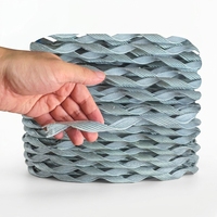 Pince de tension hélicoïdale préformée en alliage d'aluminium pour câble de terre, certifiée ISO9001, pour câble de maintien de tour