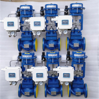 Vanne de régulation pneumatique Spirax Sarco KE73 - Actionneur PN9123E, régulateur-filtre électro-pneumatique EP6 FR20A