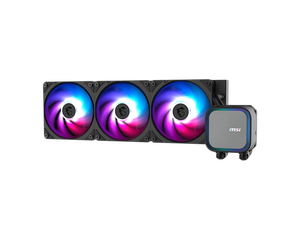 Nouveauté <span class=keywords><strong>MSI</strong></span> MAG CORELIQUID A13 360 WH&BK Ventilateur de refroidissement liquide pour processeur <span class=keywords><strong>AIO</strong></span> ARGB Radiateur en aluminium de 360 mm - Product Image 4