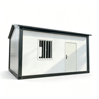 Casa Contenedor de Envío Tipo Ventana de 40 Pies, Casa Modular Prefabricada Portátil
