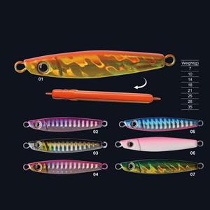 เหยื่อจิ๊กโลหะ Alpha 3D Eye สีสันสดใส สำหรับตก<span class=keywords><strong>ปลา</strong></span>ทะเลน้ำลึก แบบสโลว์พิทช์ สะท้อนแสง - Product Image 3