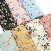 Voile respirant en mousseline de soie à motif floral, foulard hijab pour femmes musulmanes, longs hijabs islamiques, bandeaux, turbans, couvre-chefs