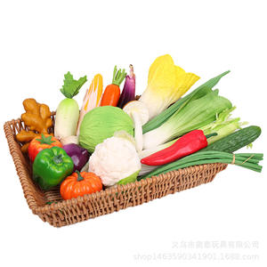 Qq351 gerçekçi yapay sebze organik gıda ekran kaynağı kaliteli köpük sebze süpermarket dekorasyon çocuk oyuncağı - Product Image 4