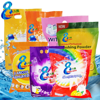 Détergent en poudre pour le linge de bébé, puissant, bleu, rose, blanc, fabriqué en Chine (ODM), pour le nettoyage des vêtements en gros