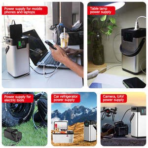 แบตเตอรี่ลิเธียมชาร์จโทรศัพท์ไร้สาย 200w 250w 54600mah เครื่องกำเนิดไฟฟ้าพลังงานแสงอาทิตย์แบบพกพาสำหรับบ้าน ภายนอกอาคาร และกรณีฉุกเฉิน - Product Image 5